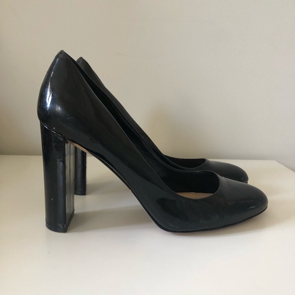 Vince Camuto Black Patent Heels - Picture 3 of 9